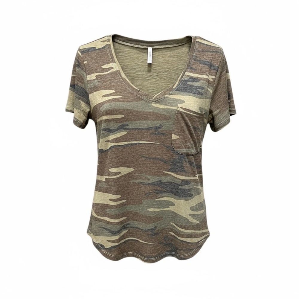 Z Supply Camo Short Sleeve Tee